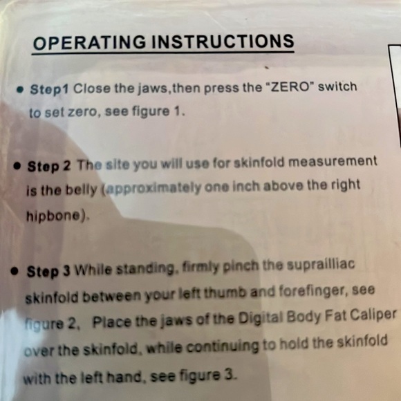 New sealed Digital Body Fat Caliper - Picture 2 of 9